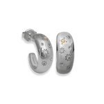 Junk-Jewels-Glitter-Star-Diamond-Opal-White-Stone-Gemstone-Chunky-Hoop-Gold-Earrings