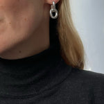 Ruddock-Go-Go-Gogo-Earrings-Hoop-Hoops-Interchangeable-Loop-Link-linked-Drop-Mixed-Metal-Sterling-Silver-18ct-Gold-Plated-Bold-Sculptural-Minimal