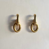 Ruddock-Go-Go-Gogo-Earrings-Hoop-Hoops-Interchangeable-Loop-Link-linked-Drop-Mixed-Metal-Sterling-Silver-18ct-Gold-Plated-Bold-Sculptural-Minimal