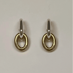 Ruddock-Go-Go-Gogo-Earrings-Hoop-Hoops-Interchangeable-Loop-Link-linked-Drop-Mixed-Metal-Sterling-Silver-18ct-Gold-Plated-Bold-Sculptural-Minimal