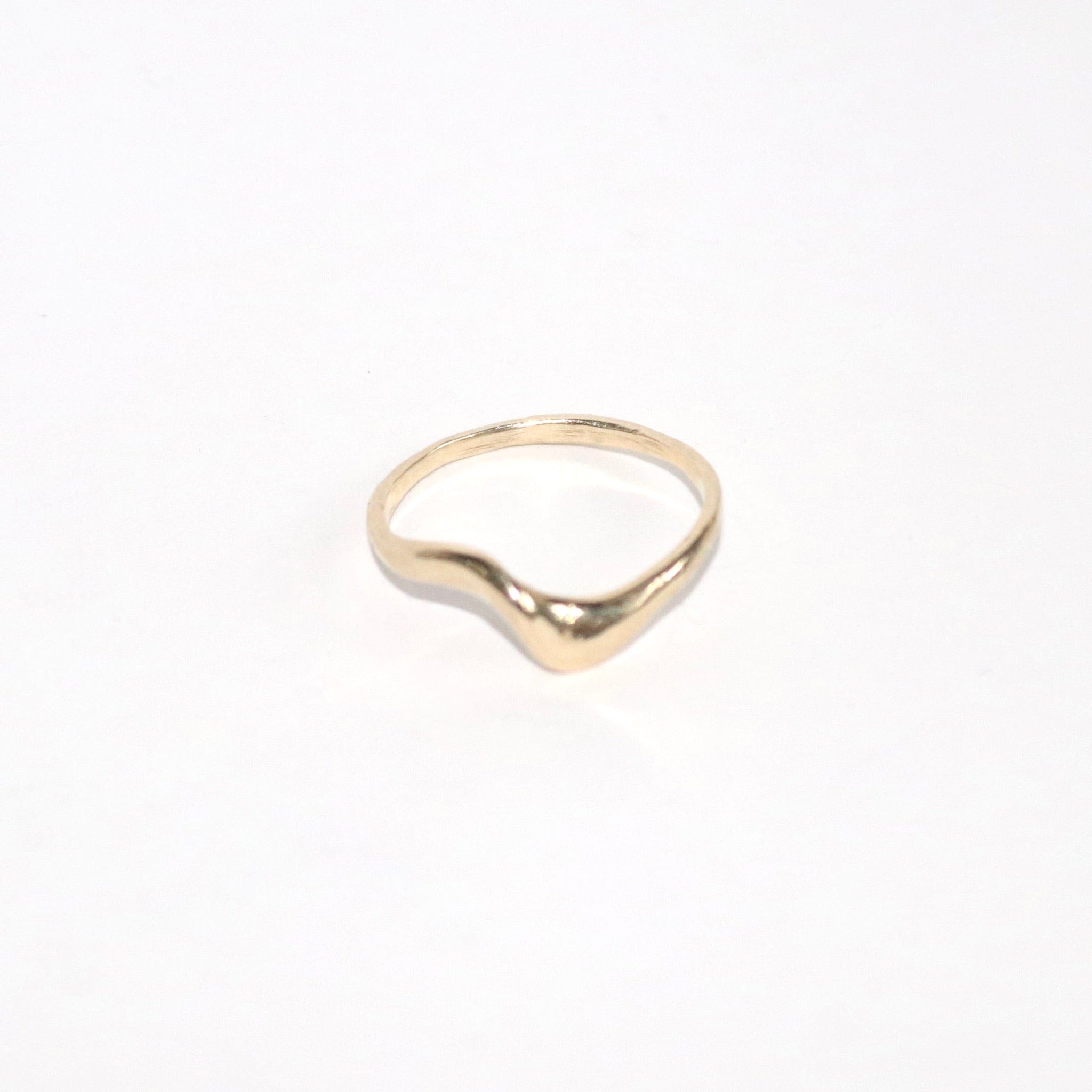 Blume-Jewellery-Gold-Arch-Band-9ct-Carat-9-Solid-Gold-CurveCurved-Wave-Wavey-Band-Ring-Stacking-Essential-Cool-Handmade-Everyday-Timeless-Design