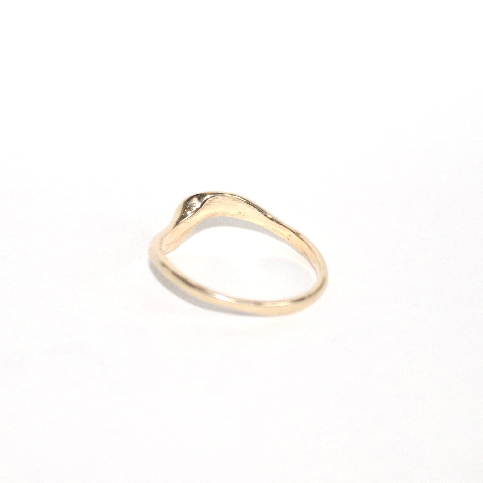 Blume-Jewellery-Gold-Arch-Band-9ct-Carat-9-Solid-Gold-CurveCurved-Wave-Wavey-Band-Ring-Stacking-Essential-Cool-Handmade-Everyday-Timeless-Design