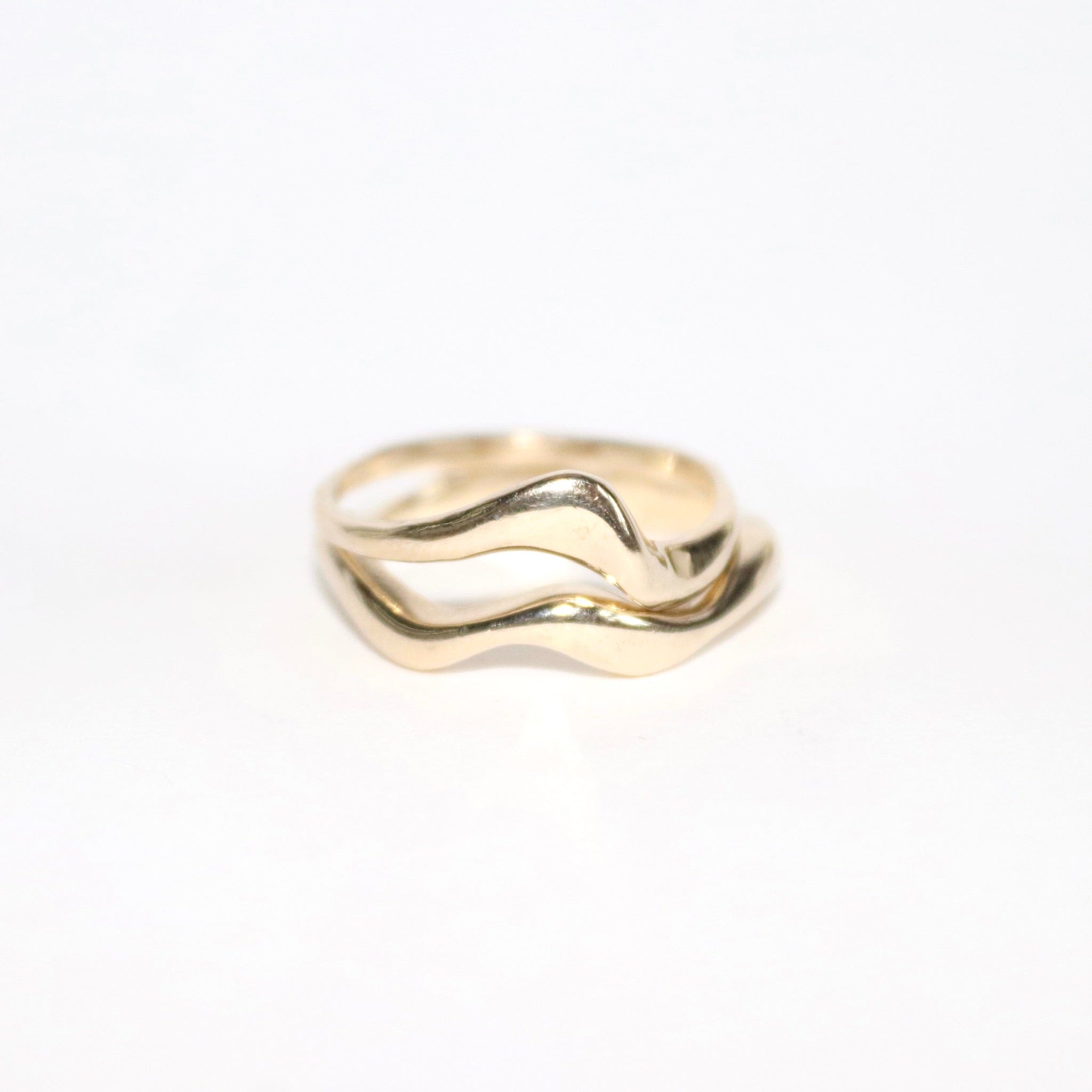 Blume-Jewellery-Gold-Arch-Band-9ct-Carat-9-Solid-Gold-CurveCurved-Wave-Wavey-Band-Ring-Stacking-Essential-Cool-Handmade-Everyday-Timeless-Design