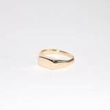 Blume-Jewellery-9-carat-9ct-Solid-Gold-Baguette-Signet-Ring-chunky-pinky-rectangle-classic-timeless-everday-staple-hanmade-uk-contemporary-cool-jewellery