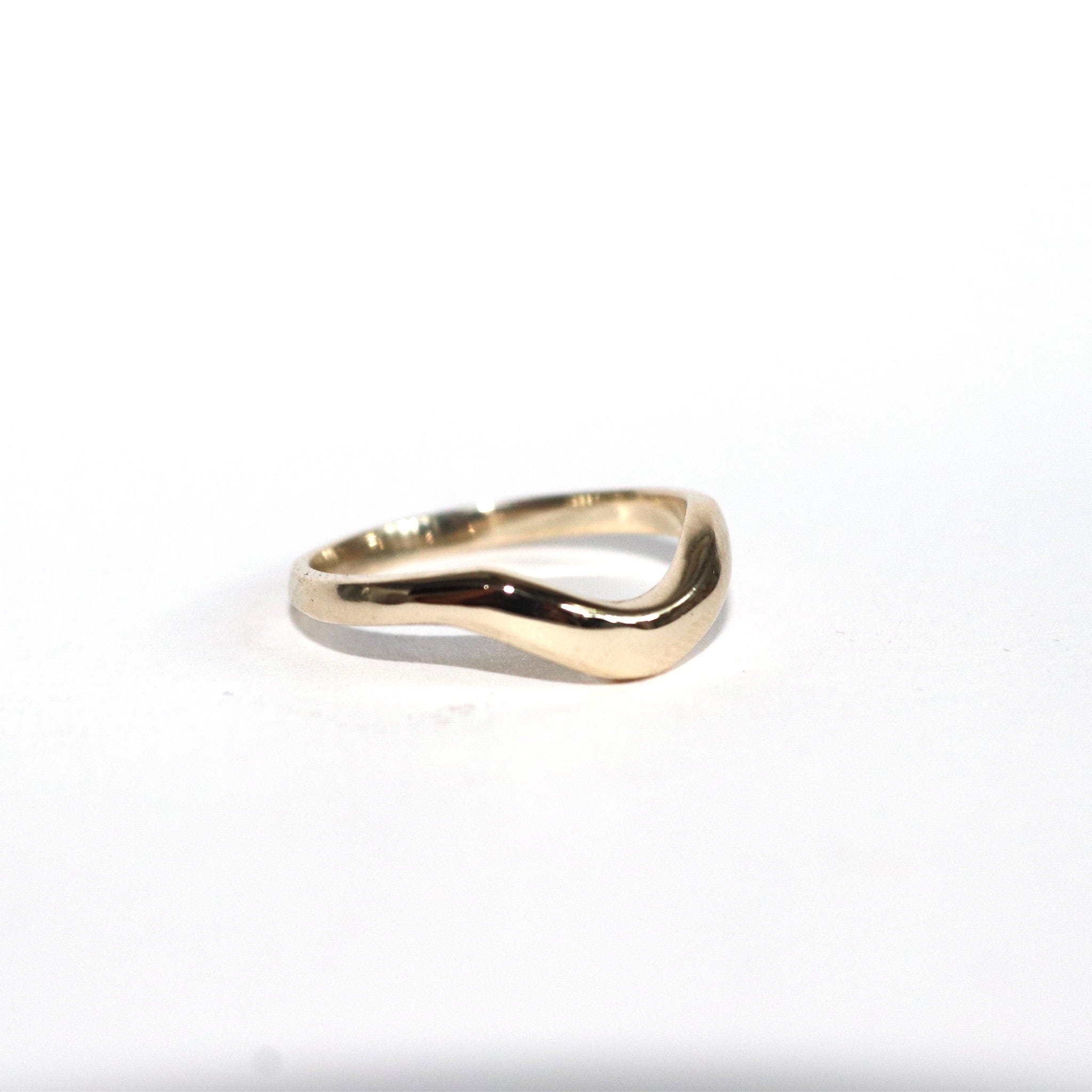 Blume-Jewellery-Curve-Ring-9ct-Solid-Gold-U-Shape-Band-Horseshoe-Classic-Timeless-Everyday-Stacking-essential
