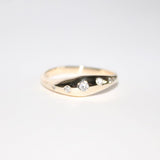 Blume-Jewellery-9-carat-9ct-solid-yellow-Gold-Diamond-Wave-Bombe-Ring-Chunky-Statement-Bold-Bubble-Curved-Thick-Band-Cool-Effortless-Timeless-Wedding-Band-Everyday-Lab-Handmade-UK