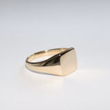 Blume-Jewellery-9-carat-9ct-solid-Gold-yellow-Sterling-Signet-Ring-Large-Soft-Rounded-Square-Face-Everyday-Timeless-Vintage-Inspired-Pinky-UK-Handmade-Classic