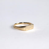 Blume-Jewellery-Gold-Sunset-Signet-Ring-9ct-9-Carat-solid-pinky-ring-everyday-sun-motif-cool-timeless-handmade-stacking-jewellery