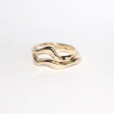 Gold Wave Ring