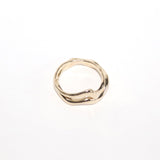 Gold Wave Ring