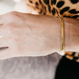 CRUX gold snake bracelet