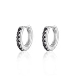 scream-pretty-silver-and-black-gemstone-cubic-zirconia-diamond-stone-huggie-hoop-earrings-ear-stack-essential-everyday
