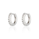 scream-pretty-silver-huggie-hoop-earrings-with-clear-cubic-zirconia-diamond-sparkle-stones-silver-gold-minimal-cool-chic-jewellery-ear-stack-everyday-demifine-comfortable