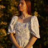 Classic Keshi Pearl Flower Necklace №65