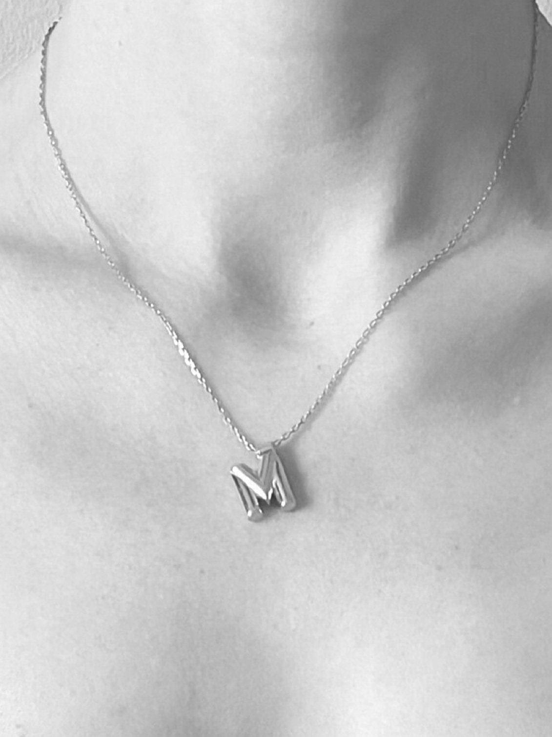 Ruddock-initial-alphabet-chunky-letter-personalised-pendant-necklace-sterling-silver-18ct-gold-plated