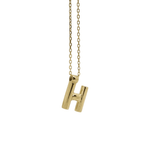 Ruddock-Initial-Alphabet-Chunky-Letter-Pendant-Necklace-18ct-Gold-Plated-Sterling-Silver-Personalised-Jewellery