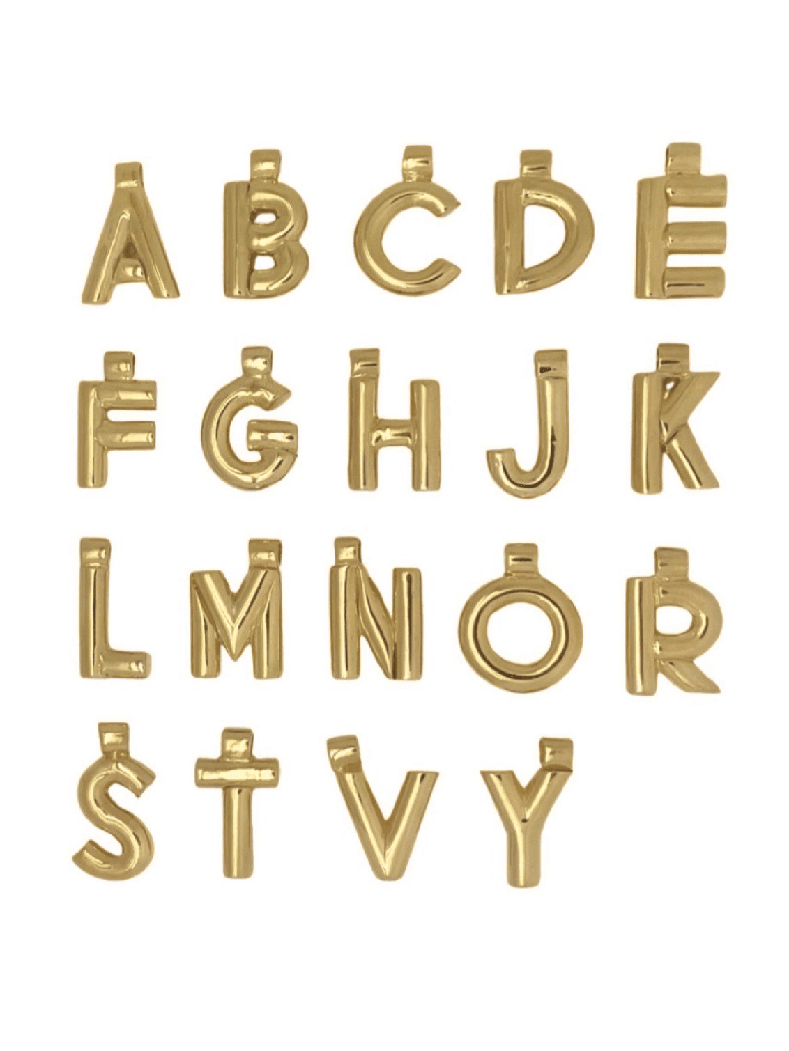 Ruddock-initial-alphabet-chunky-letter-personalised-pendant-necklace-sterling-silver-18ct-gold-plated