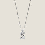 Ruddock-initial-alphabet-chunky-letter-personalised-pendant-necklace-sterling-silver-18ct-gold-plated