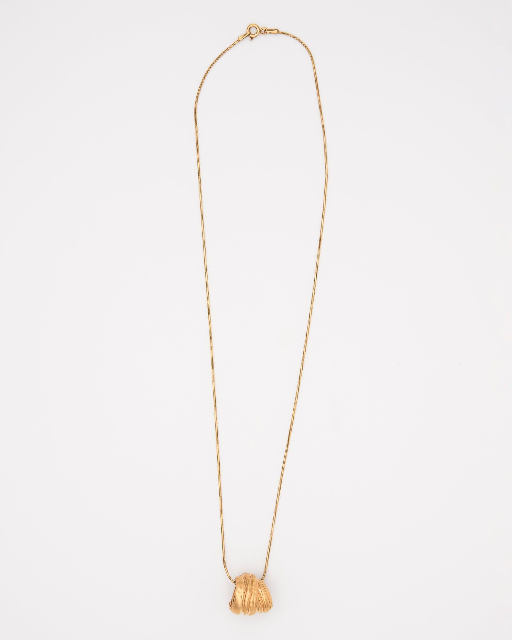 Carolina-De-Barros-IPE_Snake-Chain-Pendant-NECKLACE-GOLD-PLated-Sterling-Silver