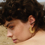 Feggeri-Ippos-Fin-Ribbed-Oversized-Scluptural-Fan-Bold-Statement-Hoop-Earrings-Hoops-Gold-Vermeil