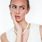 Ivory Cuff Bangle - Golden