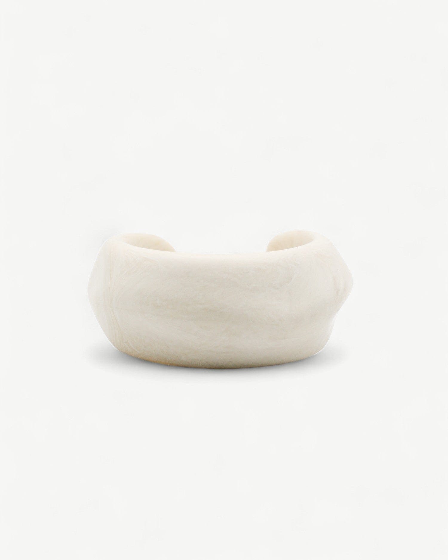 Ivory Cuff Bangle - Golden