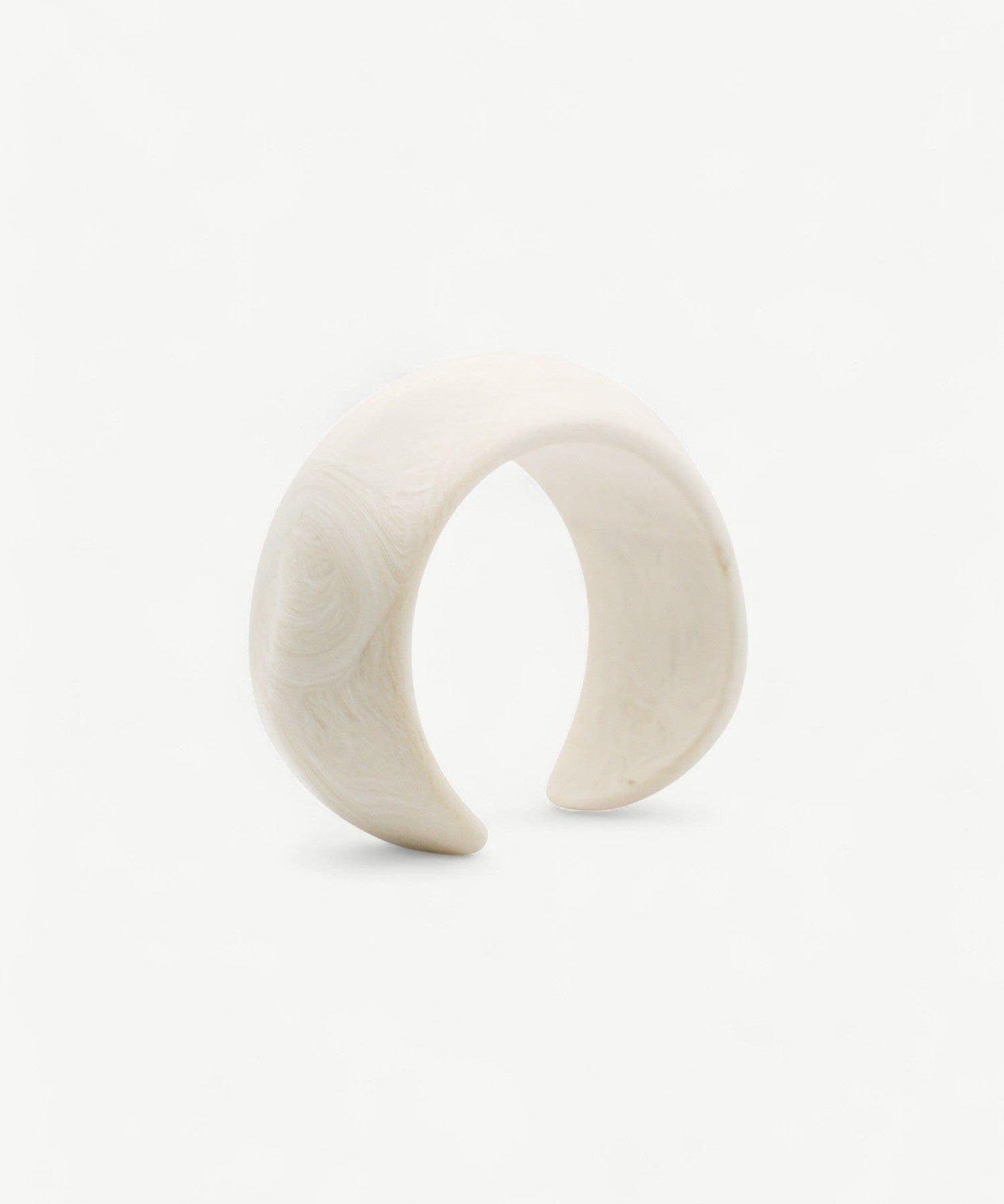 Ivory Cuff Bangle - Golden
