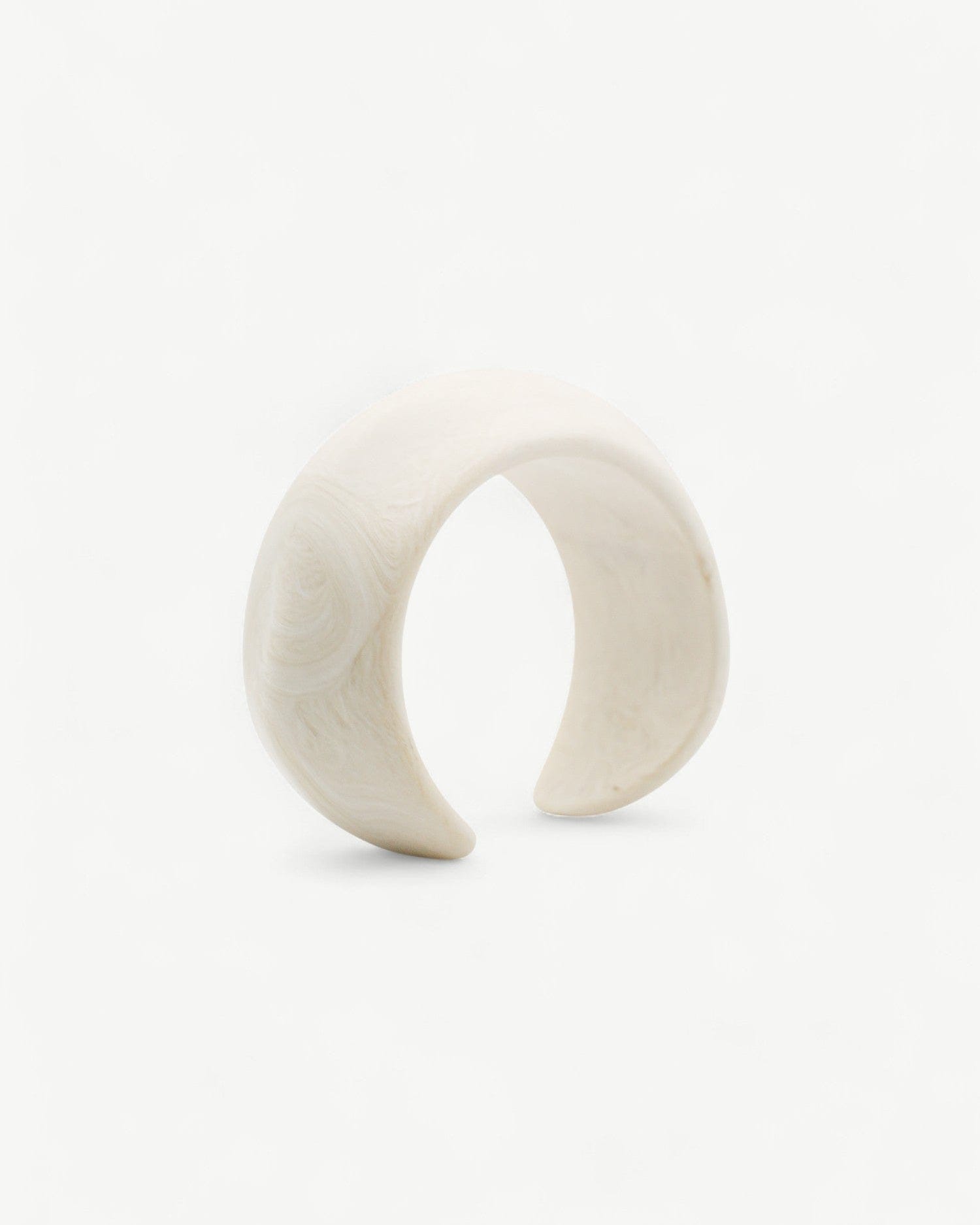 Ivory Cuff Bangle - Golden