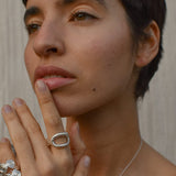 Kan-Studio-Ix-Chel-Ring-Swirl-Large-Twirl-Statement-Brass-Ring-Cocktail-summer-Cool-Boho-Sterling-Silver-Gold-Plated-Chunky
