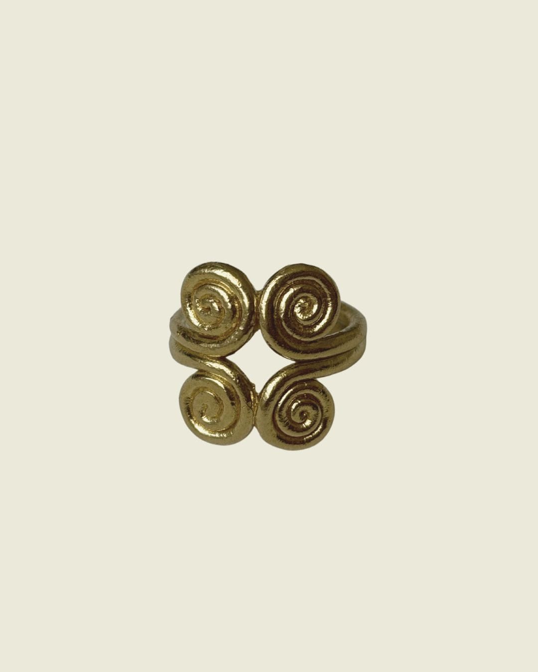 Kan-Studio-Ix-Chel-Ring-Swirl-Large-Twirl-Statement-Brass-Ring-Cocktail-summer-Cool-Boho-Sterling-Silver-Gold-Plated-Chunky