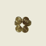 Kan-Studio-Ix-Chel-Ring-Swirl-Large-Twirl-Statement-Brass-Ring-Cocktail-summer-Cool-Boho-Sterling-Silver-Gold-Plated-Chunky