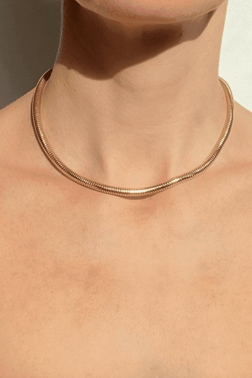 Ruddock-Jumbo-Snake-Chain-Chunky-Statement-Necklace-Minimal-18ct-Gold-Plated