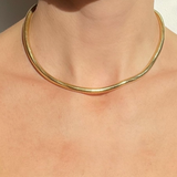 Jumbo Round Snake Chain Silver