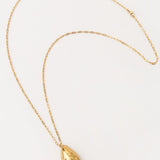 Carolina-de-Barros-Drop-Oval-Shell-Chain-Pendant-Necklace-Jumonia-Sterling-Silver-18ct-Gold-Plated