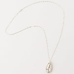 Carolina-de-Barros-Drop-Oval-Shell-Chain-Pendant-Necklace-Jumonia-Sterling-Silver-18ct-Gold-Plated