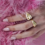 Junk-Jewels-Kaleidoscope-Disco-Gemstone-Chunky-Star-Statement-Cocktail-Ring-Gold-Purple