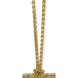 Ruddock-Chunky-T-Bar-Knotted-Textured-Pendant-Necklace-Sterling-Silver