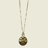 Kan-Studio-Lah-necklace-La-Luna-Moon-Face-Circle-Disc-Pendant-Chain-Necklace-Feminine-symbol-Boho-Handmade-DemiFine-Gold-Plated-Sterling-Silver-Brass-Cool-London-Jewellery