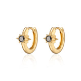 Scream-Pretty-Black-Star-Huggie-hoop-Earrings-cubic-zirconia-diamond-gemstone-gold-silver-plating-ear-stack-stacking-essential-demifine-demi-fine-jewellery-everyday-earrings