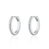 Scream-Pretty-Large-Twist-Huggie-Hoop-Earrings-ribbed-minimal-everyday-effortless-classic-hoop-silver-gold-plated