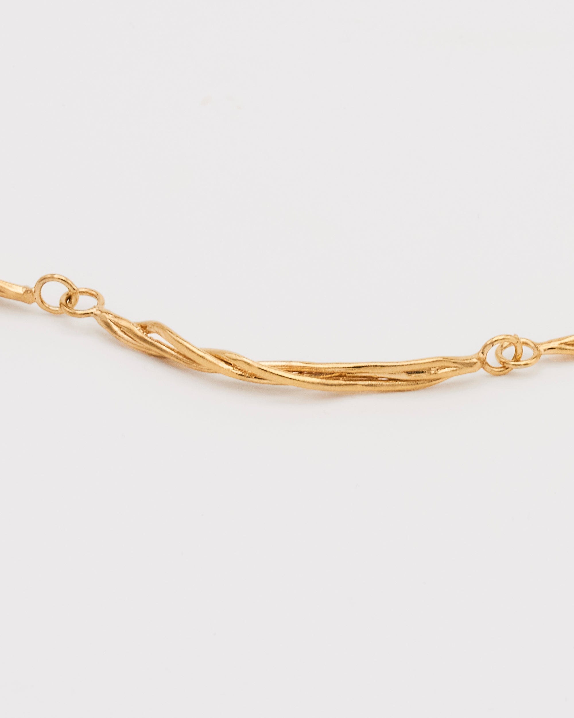 Carolina-De-Barros-LIANA-CHOKER-Necklace-GOLD-Plated-Sterling-Silver-Chain