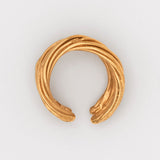 Carolina-de-Barros-Double-Twist-Ear-Cuff-Gold-Oversized-18ct-Plated-Sterling-Silver