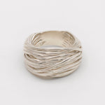 Carolina-De-Barros-Sterling-Silver-Gold-LIANA-RING-Plated-Twist-Sculptural-Statement-Ring