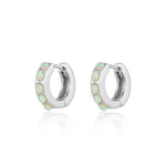 scream-pretty-lime-green-opal-gemstone-huggie-hoop-hoops-earrings-stone-cool-ear-stack-stacking-jewellery-demifine-everyday-colourful-90s