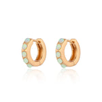 scream-pretty-lime-green-opal-gemstone-huggie-hoop-hoops-earrings-stone-cool-ear-stack-stacking-jewellery-demifine-everyday-colourful-90s