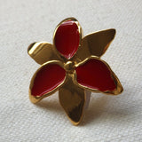 Squeeze-London-Little-Kiss-Statement-Flower-Cocktail-Ring-Ruby-Red-Gold-Vermeil