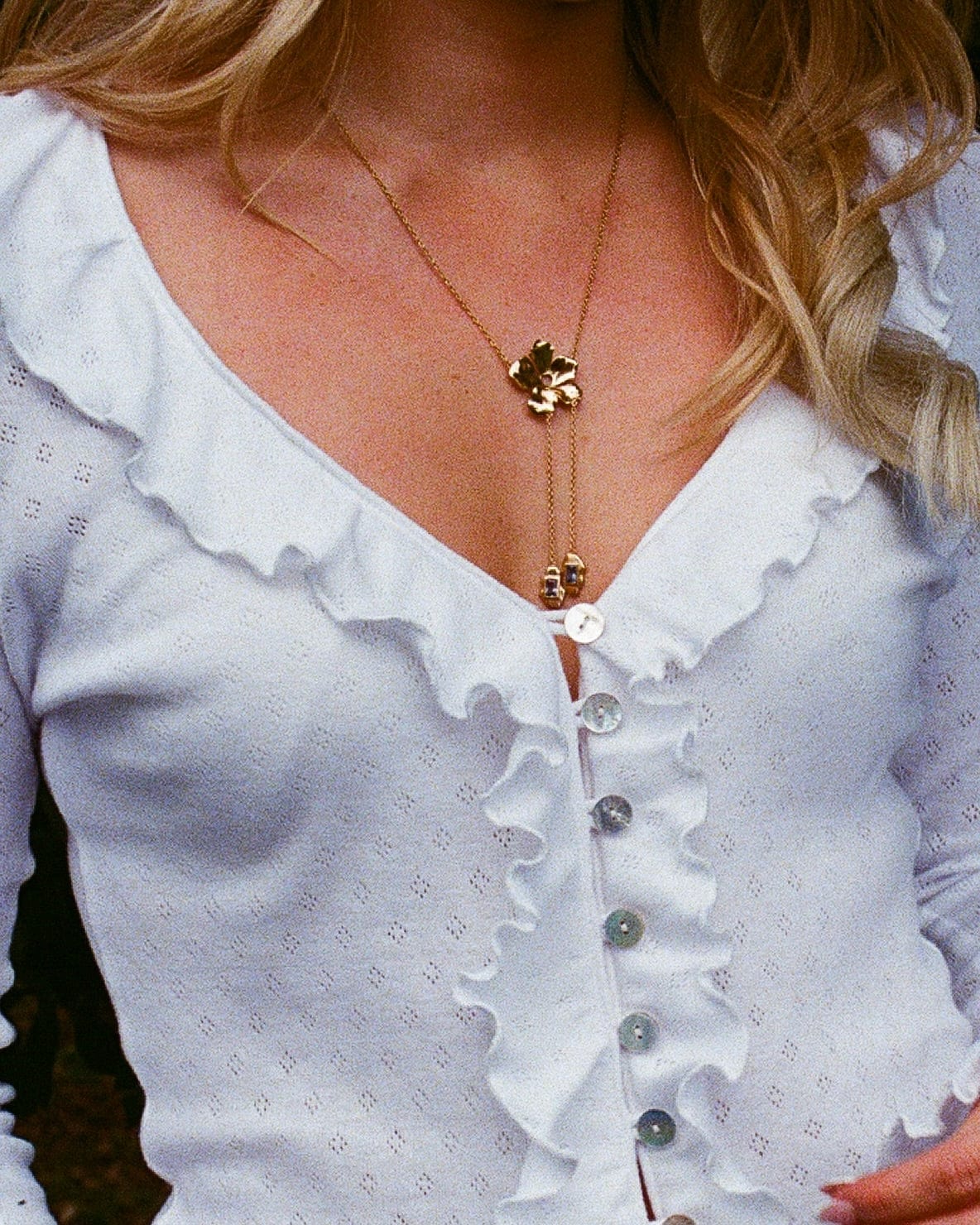 Lupin Necklace-Squeeze London-GOLDEN-ShopGolden.co-Demifine-Jewellery-Destination-Contemporary-Curated-UK-Brands