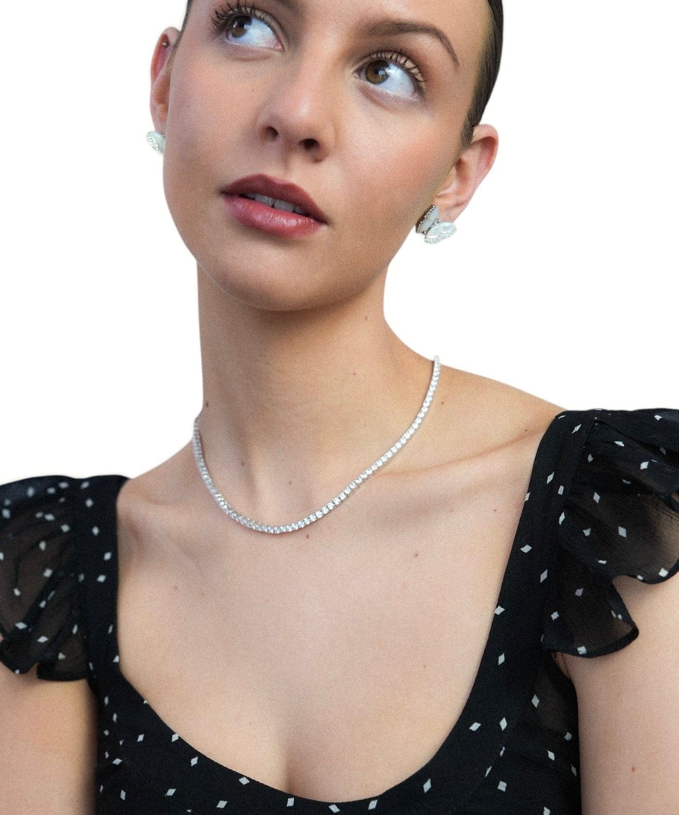 Luxe Tennis Necklace - Golden