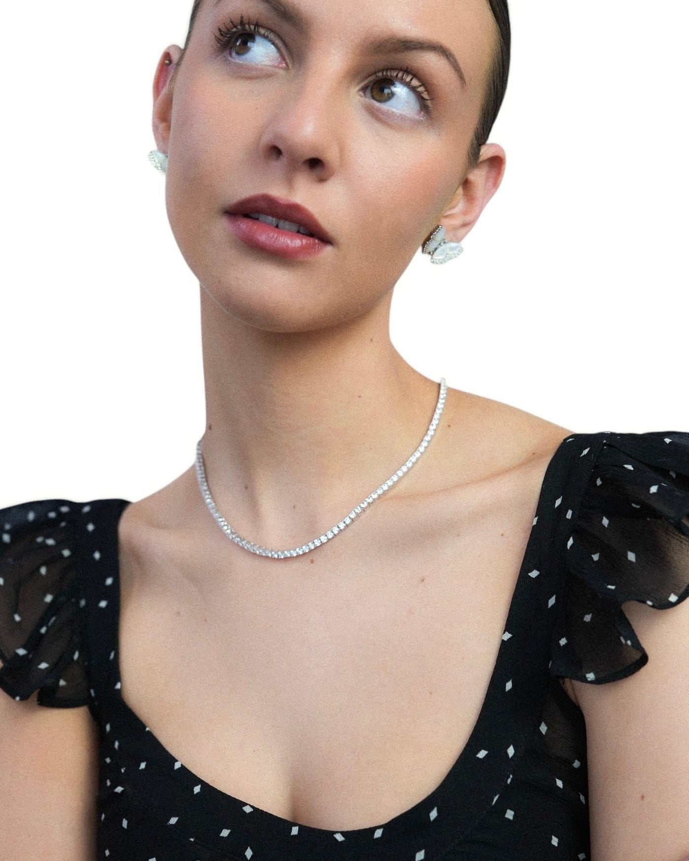 Luxe Tennis Necklace - Golden