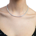 Luxe Tennis Necklace - Golden
